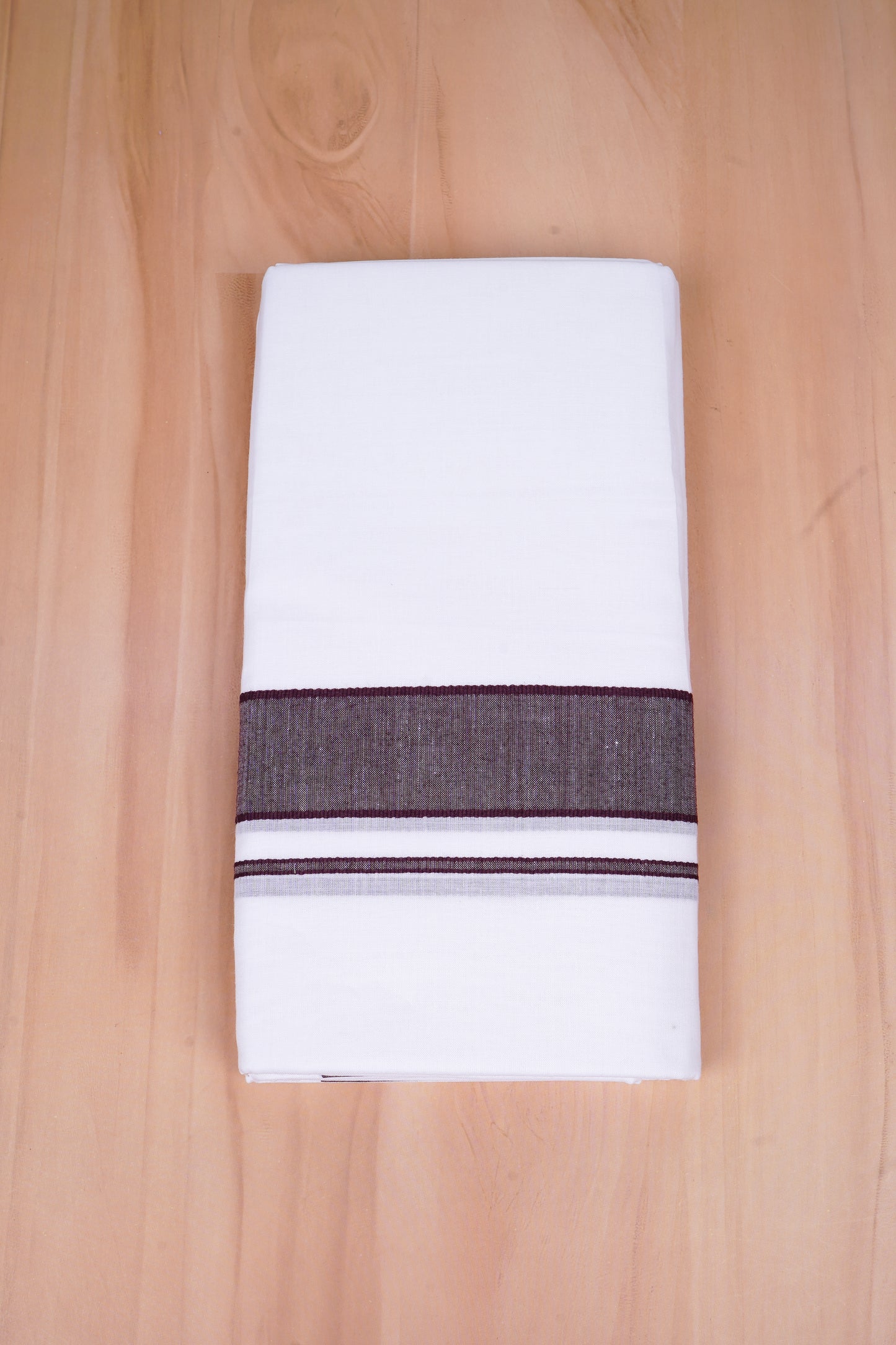 FCD-02 W/D DHOTI 4.00 MTR- Brown 2