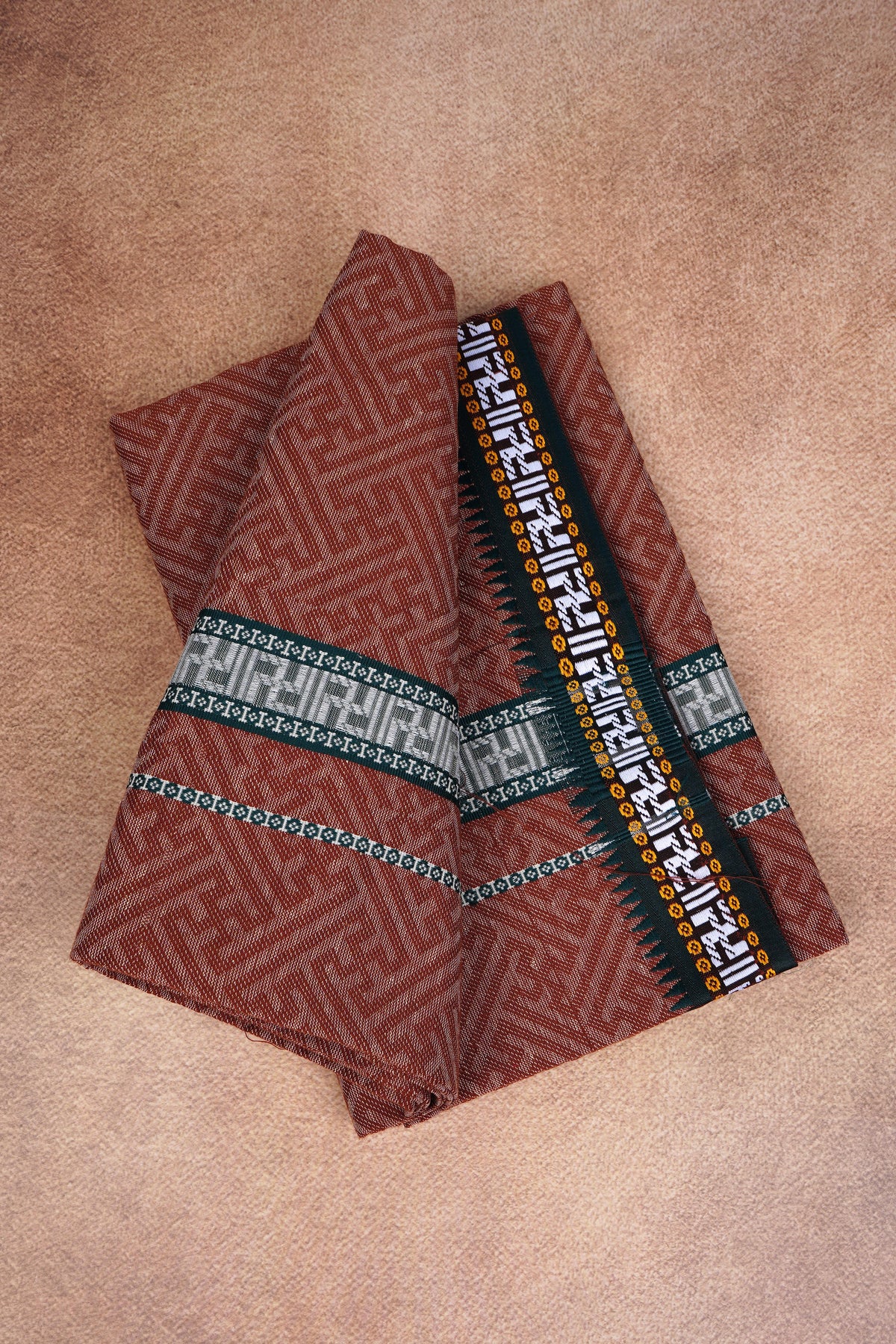 Sulthan Colours Dhoti - Brown