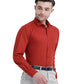 Order Stain Free Full Sleeve Formal Red Shirt For Men