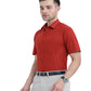 Shop Stain Free Half Sleeve Formal Red Color Shirt For Men