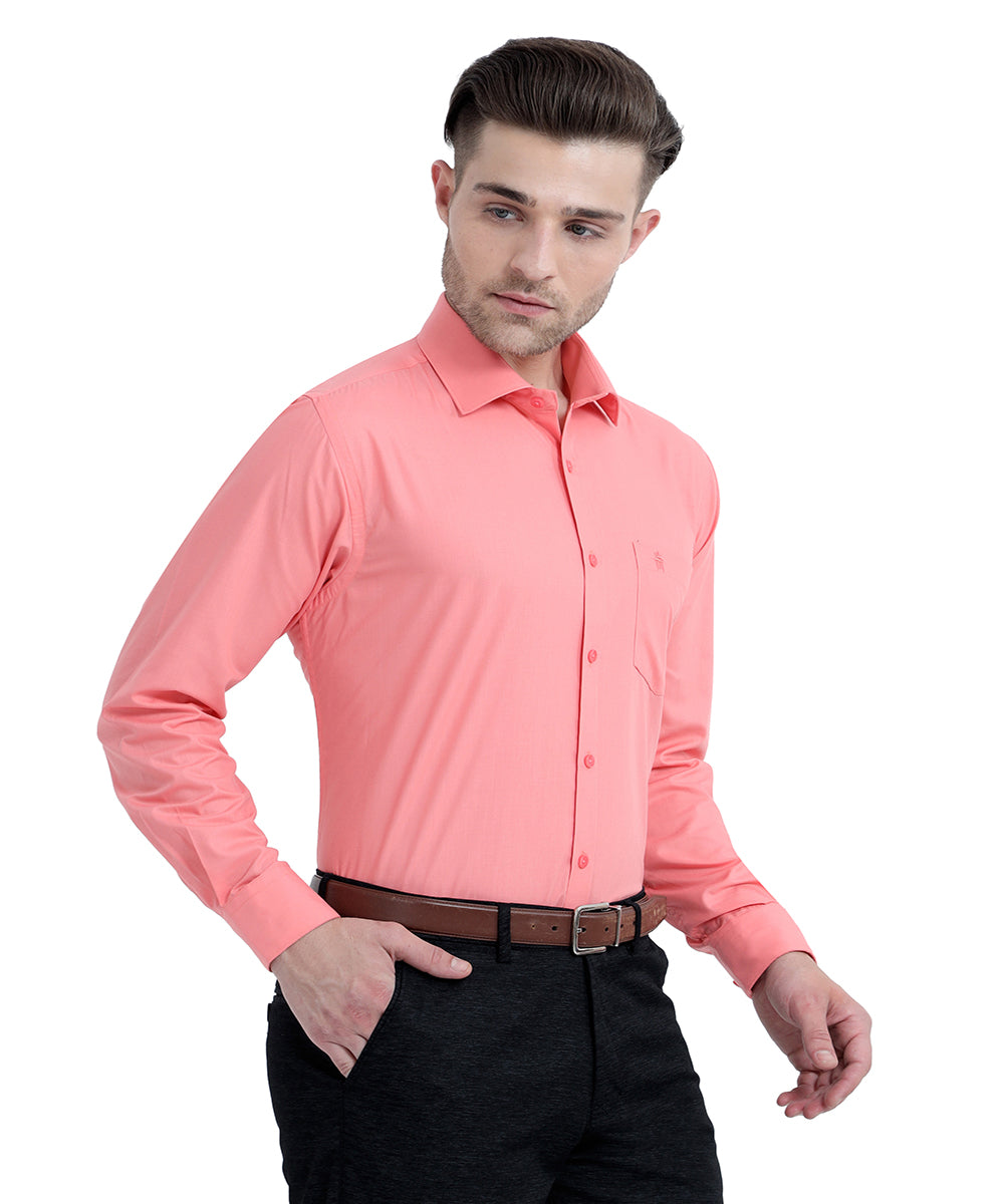 MCR Stain Free Full Sleeve Formal Color Shirt For Men - 68005