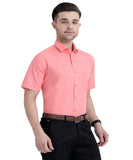 MCR Stain Free Half Sleeve Formal Color Shirt For Men - 68005