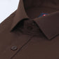 Stain Free Full Sleeve Formal Brown Shirt For Men