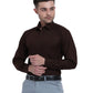 Order Stain Free Full Sleeve Formal Brown Shirt For Men