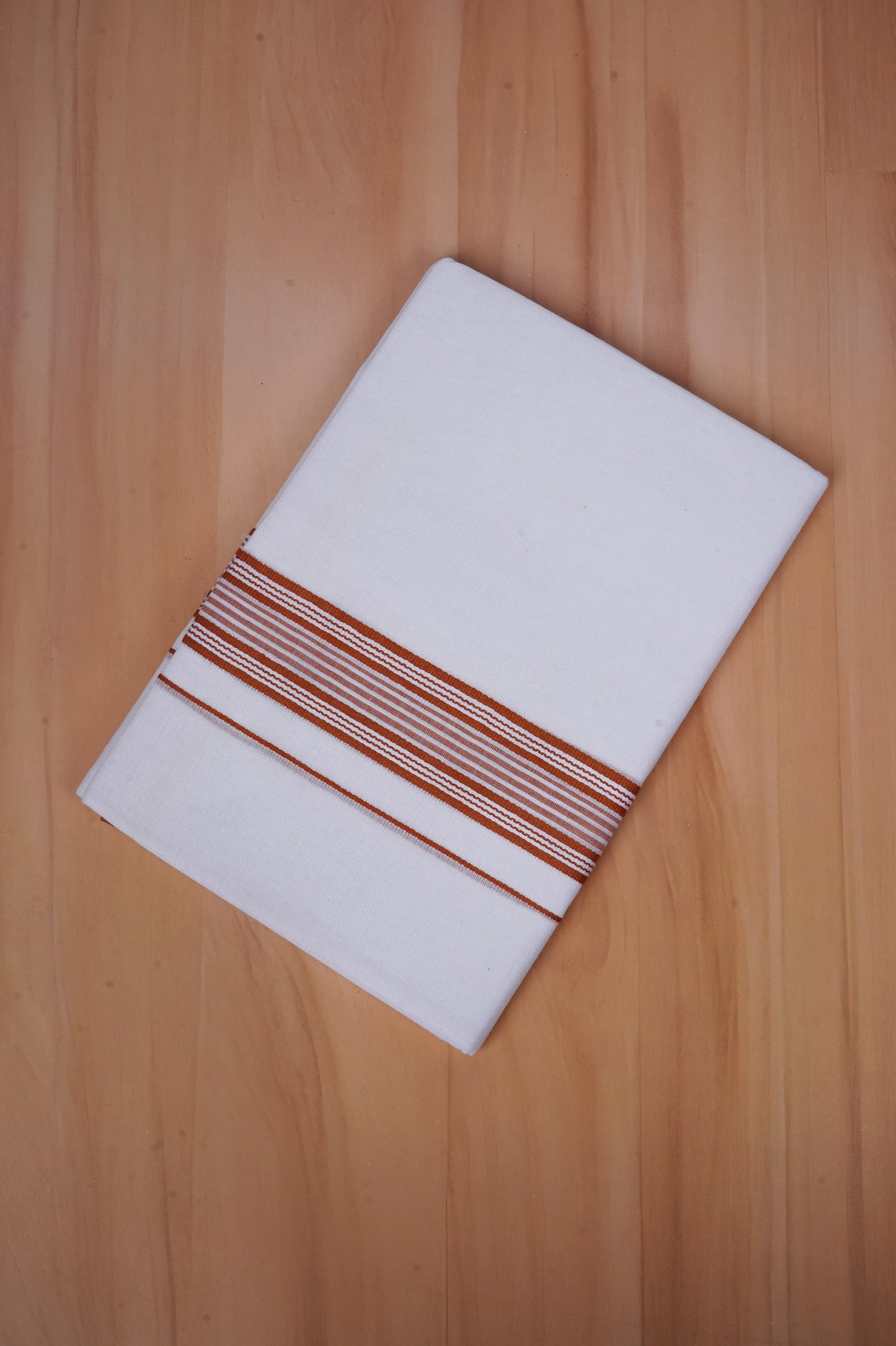 FCD-576 W/D DHOTI 3.80 MTR - Chocolate brown