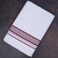 FD-158 W/D DHOTI 3.80 MTR-Maroon