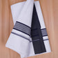 FCD-428 W/D DHOTI 3.80 MTR- Black
