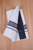 FCD-428 W/D DHOTI 3.80 MTR- Black