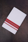 FD-166 W/D DHOTI 3.80 MTR-Red