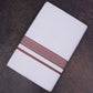 FD-137 W/D DHOTI 3.80 MTR-Brown