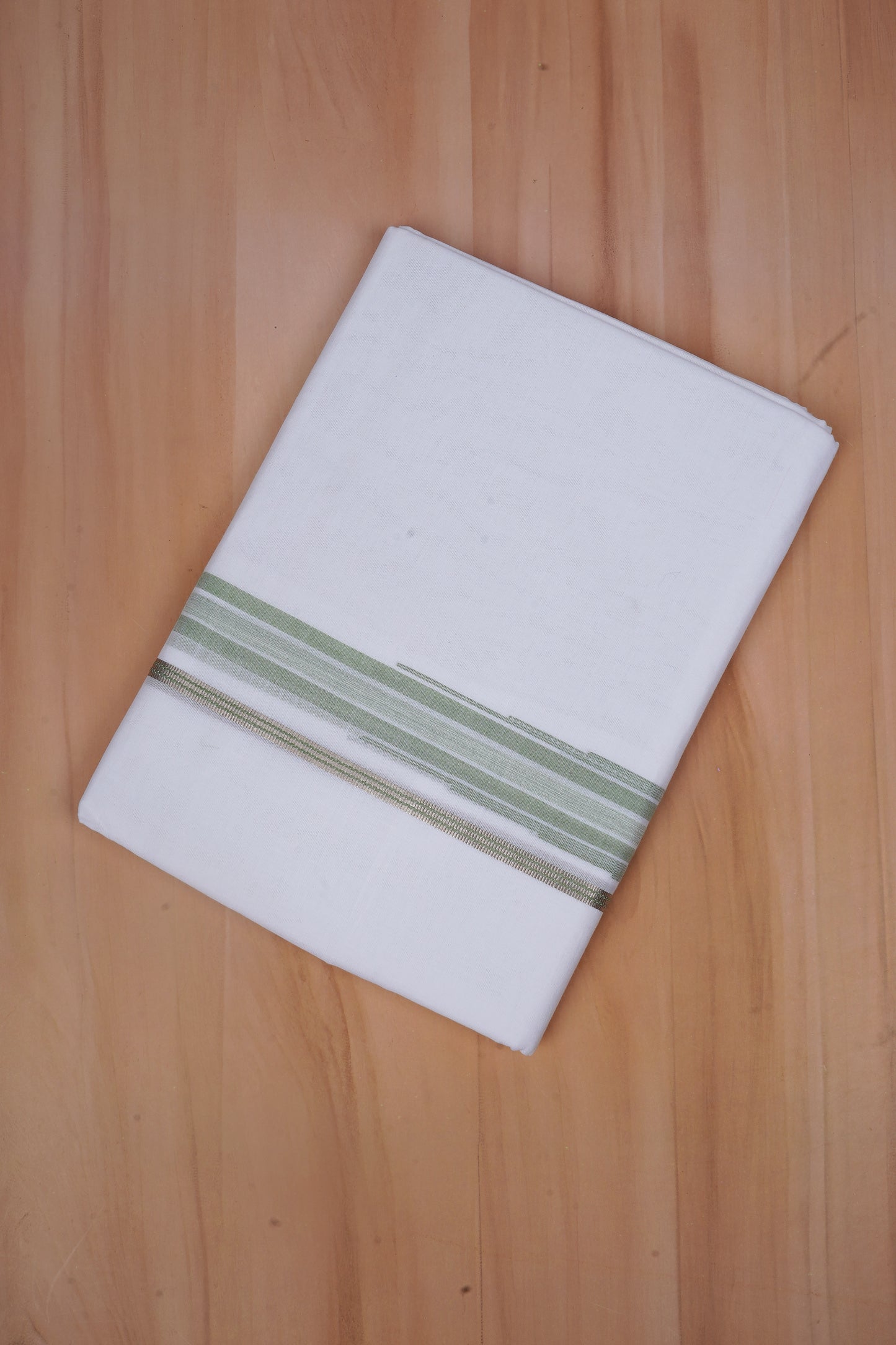 FCD-607 W/D DHOTI 3.80 MTR - Light Green