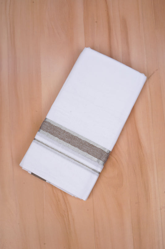 FCD-505 W/D DHOTI 3.80 MTR-light Brown