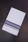 FD-162 W/D DHOTI 3.80 MTR-Navy Blue