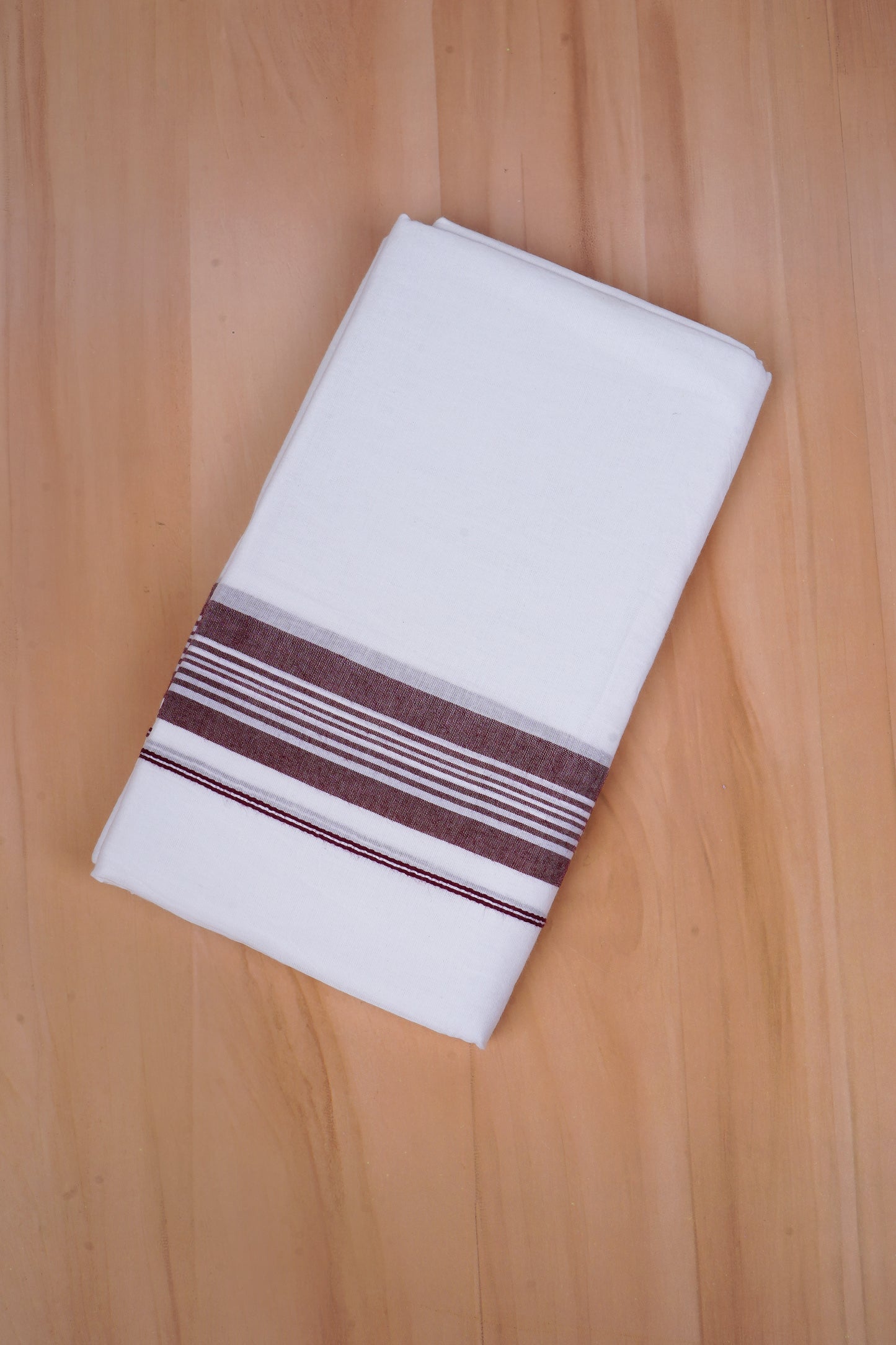 FCD-616 W/D DHOTI 3.80 MTR - Dark brown