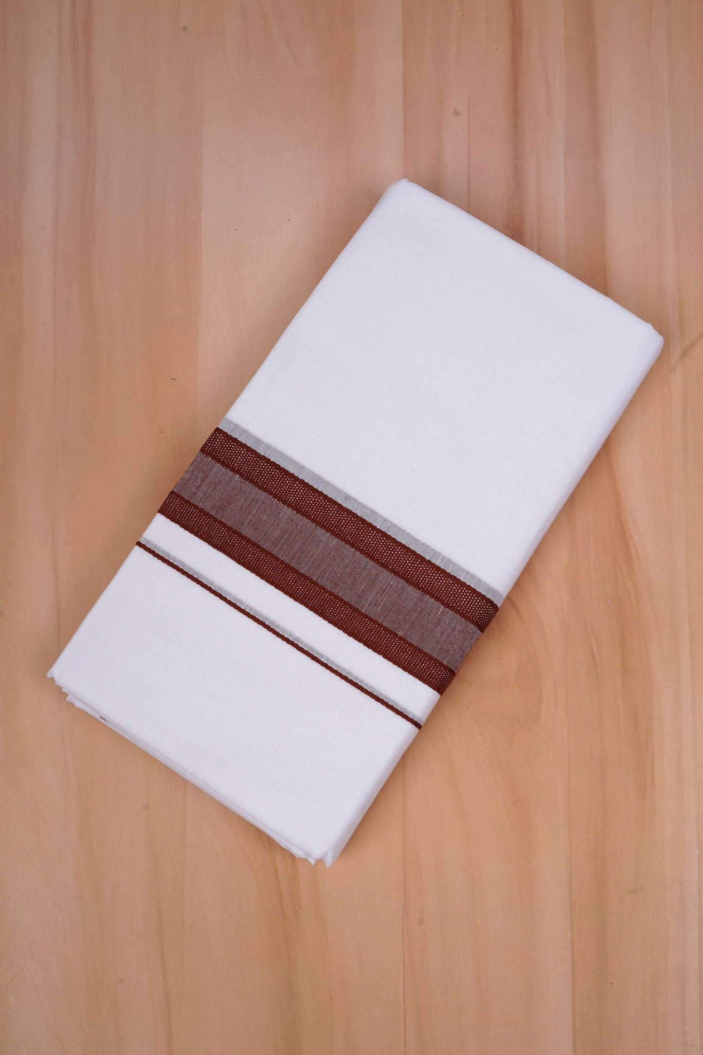 FCD-391 W/D DHOTI 3.80 MTR- Brown