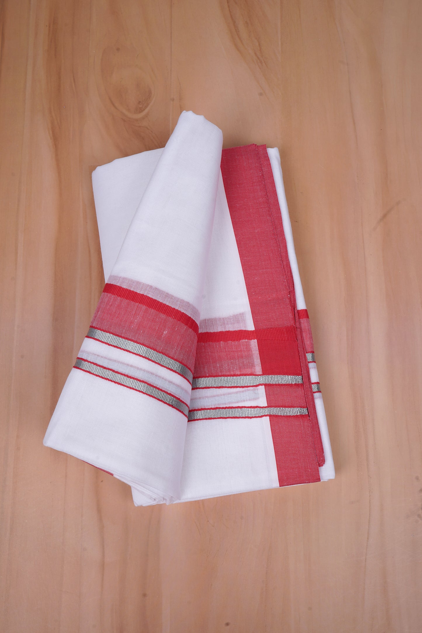 FCD-525 W/D DHOTI 3.80 MTR-Dark pink