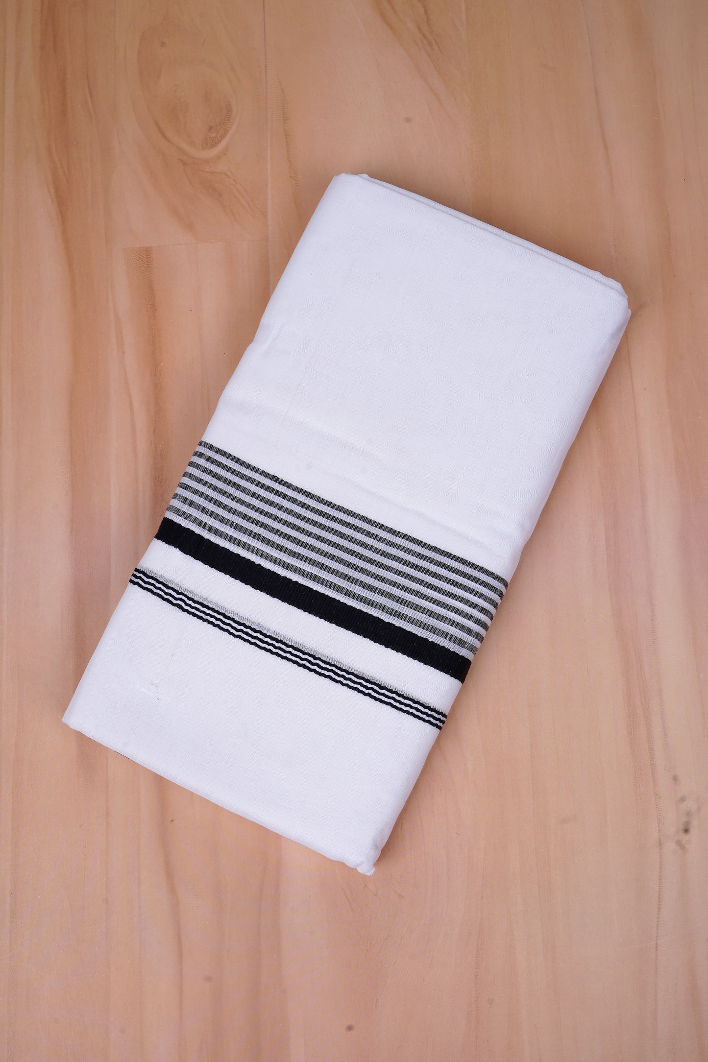 FCD-424 W/D DHOTI 3.80 MTR- Black