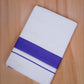 FCD-596 W/D DHOTI 3.80 MTR - Purple