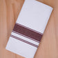 FCD-03 W/D DHOTI 4.00 MTR-Dark Maroon