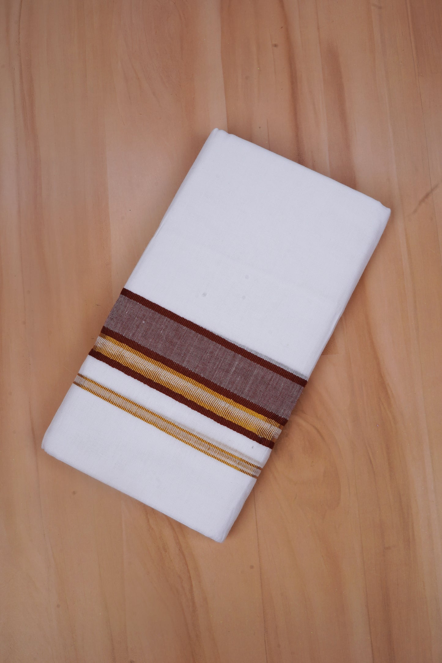 FCD-531 W/D DHOTI 3.80 MTR-Brown