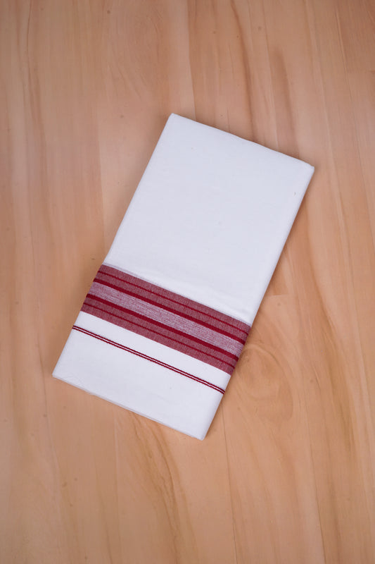 FCD-617 W/D DHOTI 3.80 MTR - Red