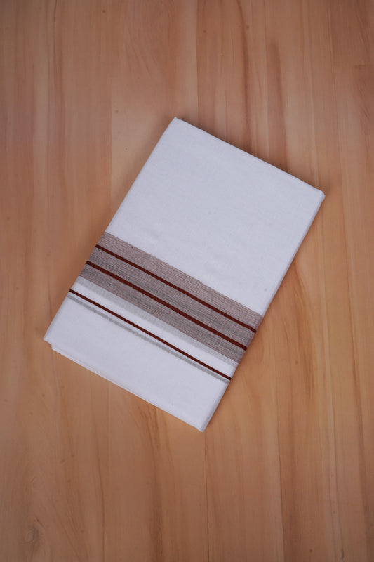 FCD-567 W/D DHOTI 3.80 MTR - Light Brown