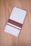 FCD-470 W/D DHOTI 4.00 MTR - Brown