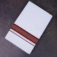 FD-91 W/D DHOTI 3.80 MTR-Dark Brown