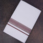 FD-137 W/D DHOTI 3.80 MTR-Brown