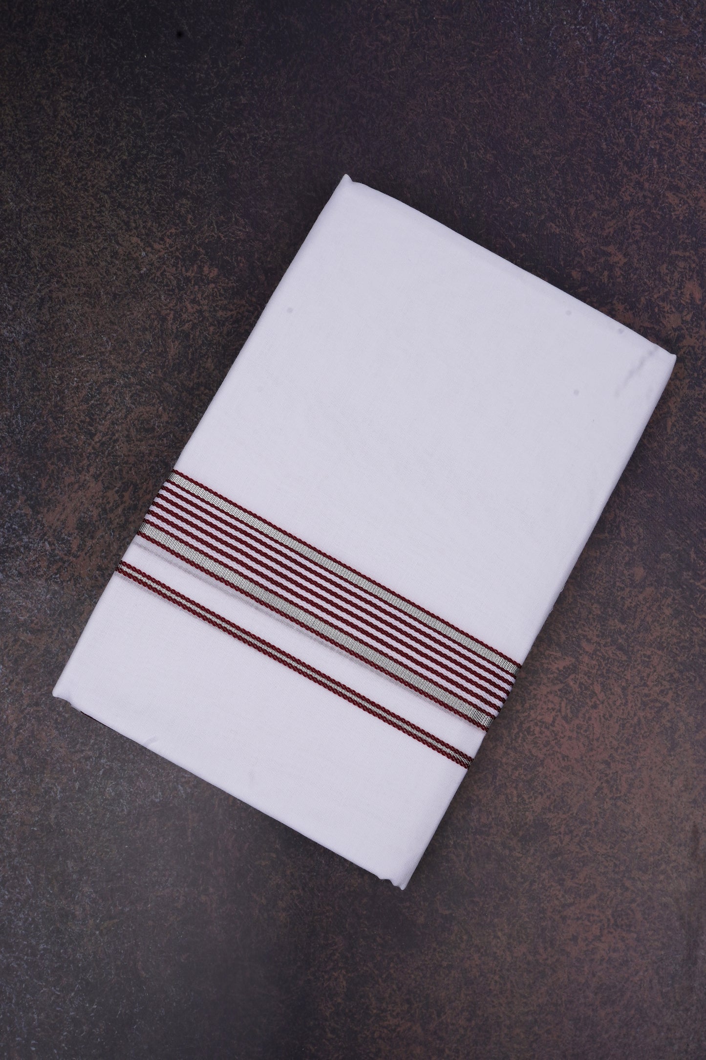 FD-137 W/D DHOTI 3.80 MTR-Brown