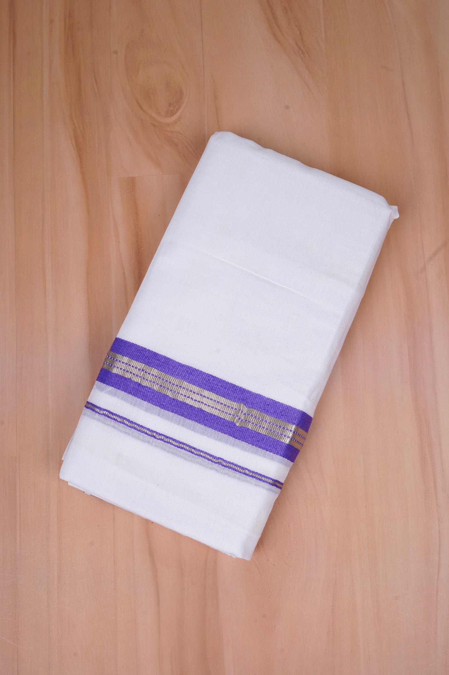 FCD-565 W/D DHOTI 3.80 MTR - Blue