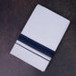 FD-177 W/D DHOTI 3.80 MTR-Dark Blue