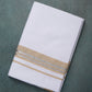 FCD-574 W/D DHOTHIE 3.80 MTR-LIGHT BROWN
