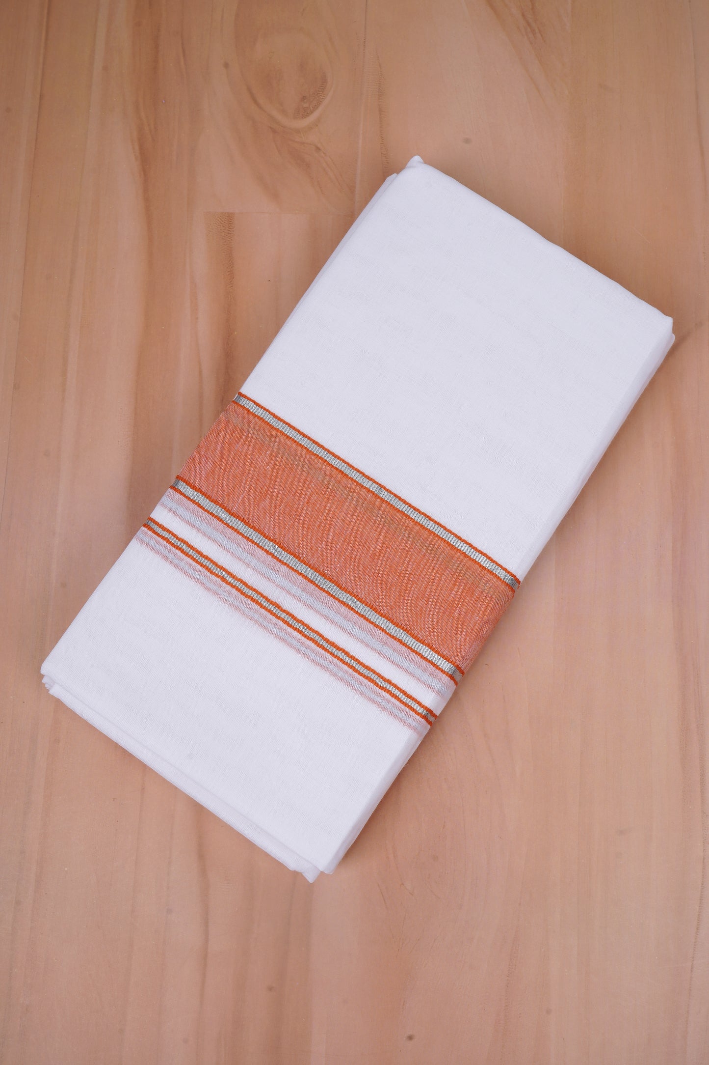 FCD-364 W/D DHOTI 3.80 MTR - Orange