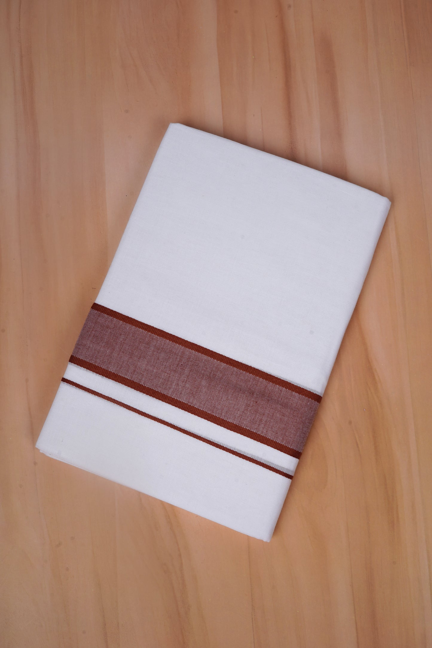 FCD-597 W/D DHOTI 3.80 MTR - Brown