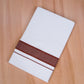 FCD-601 W/D DHOTI 3.80 MTR - Dark Brown