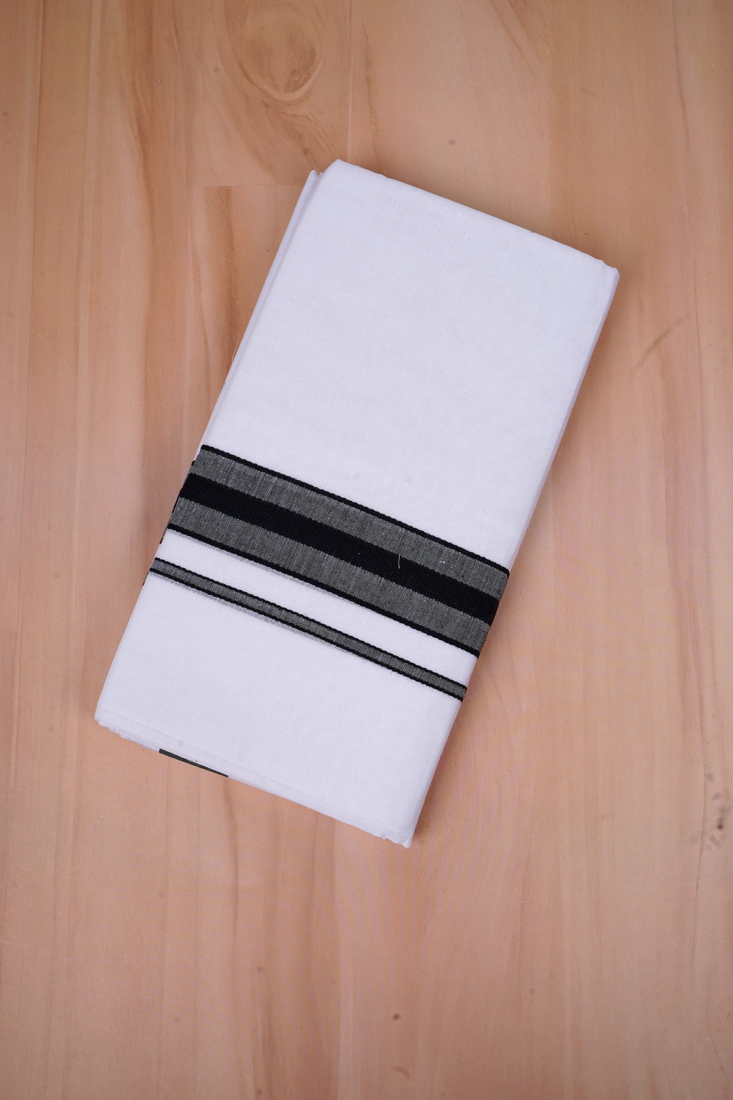 FCD-332 W/D DHOTI 3.80 MTR-Dark Black