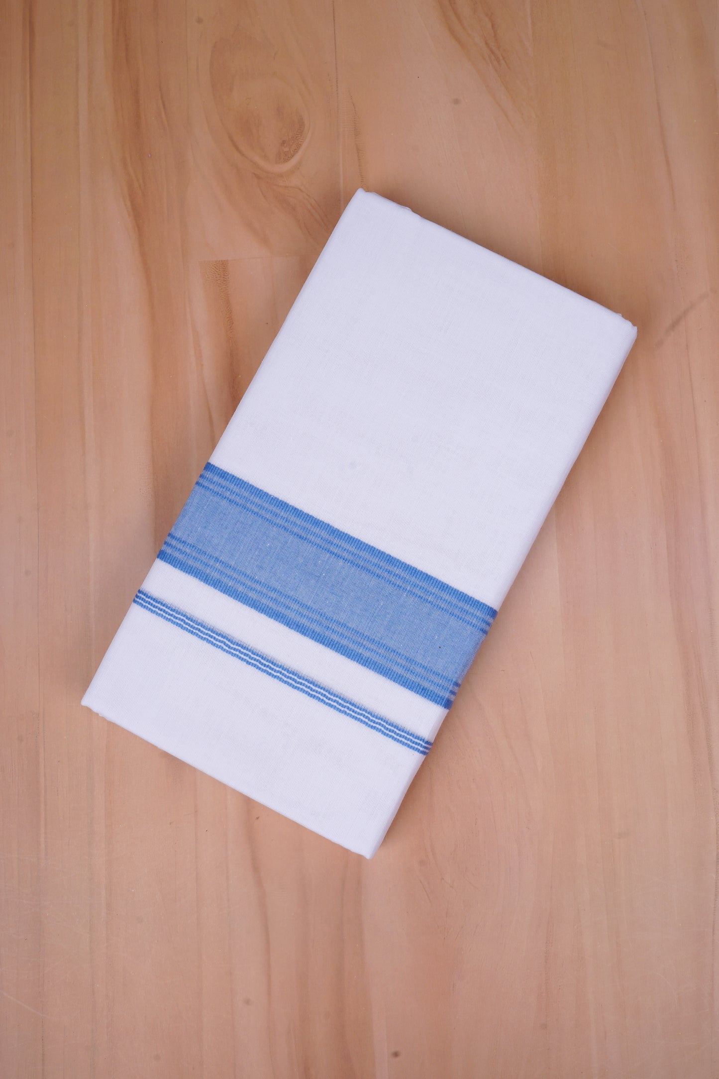 FCD-423 W/D DHOTI 3.80 MTR- Sky Blue