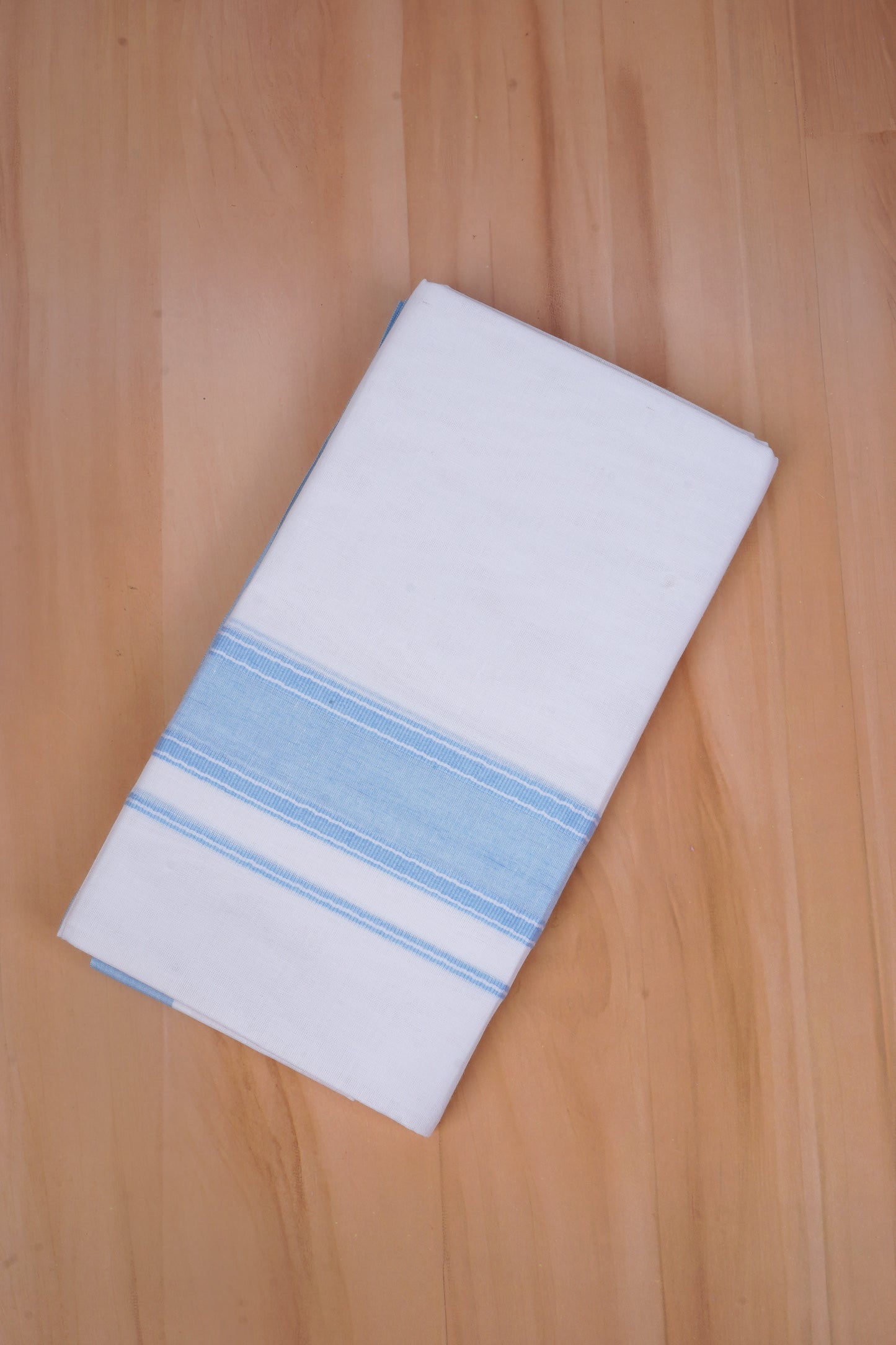 FCD-527 W/D DHOTI 3.80 MTR-Sky Blue