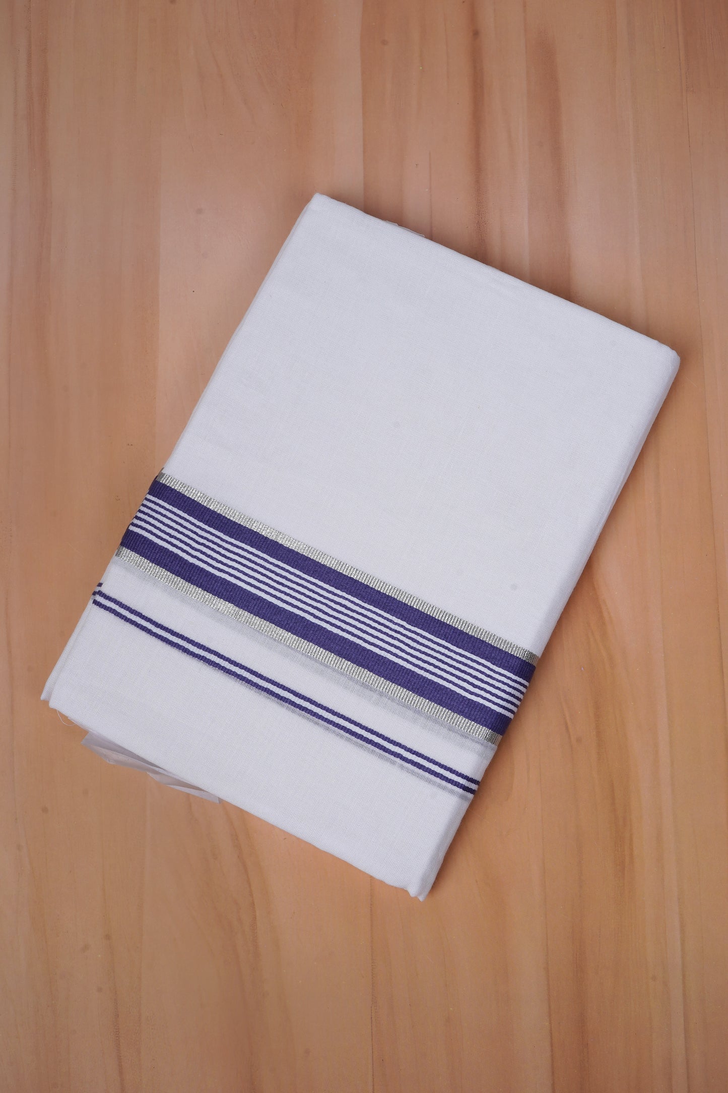 FCD-589 W/D DHOTI 3.80 MTR - Blue 2