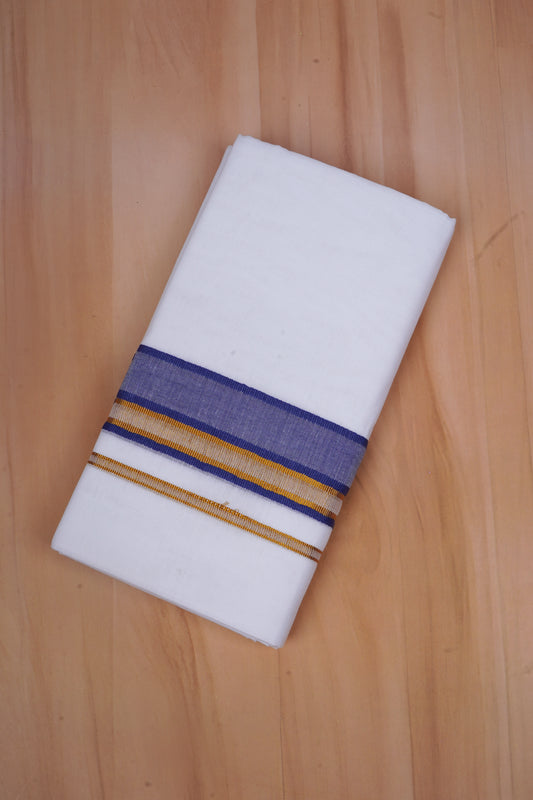 FCD-531 W/D DHOTI 3.80 MTR-Dark Blue