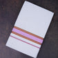 FD-172 W/D DHOTI 3.80 MTR- Light pink
