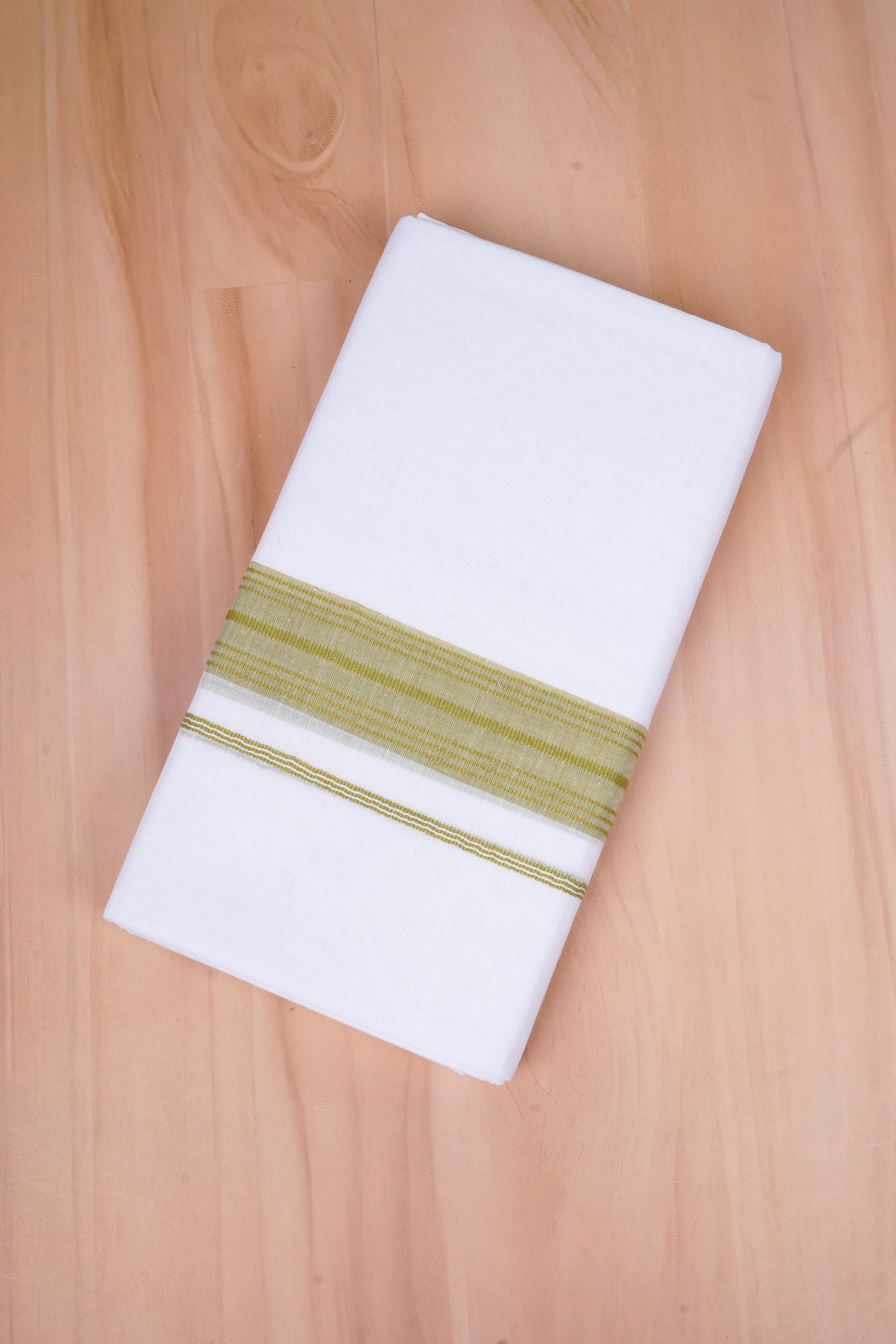 FCD-429 W/D DHOTI 3.80 MTR- Olive Green