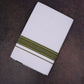 FD-116 W/D DHOTI 3.80 MTR-Dark Green