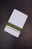 FD-116 W/D DHOTI 3.80 MTR-Dark Green