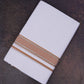 FD-137 W/D DHOTI 3.80 MTR-Brown