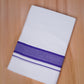 FCD-597 W/D DHOTI 3.80 MTR - Purple