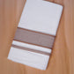 FCD-86 W/D DHOTI 3.80 MTR- L Brown
