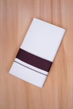 FCD-614 W/D DHOTI 3.80 MTR - Brown