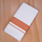 FCD-527 W/D DHOTI 3.80 MTR-Light Orange